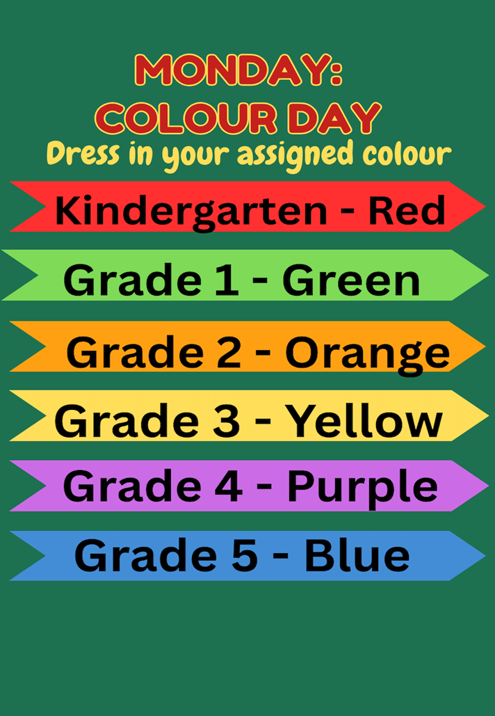 MahoganySpiritWeekGradeColours